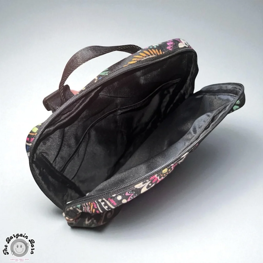 Vera Bradley Bandana Swirl Paisley Floral Retired 3pc Bag/Wallet/Pouch Set - Picture 7 of 7